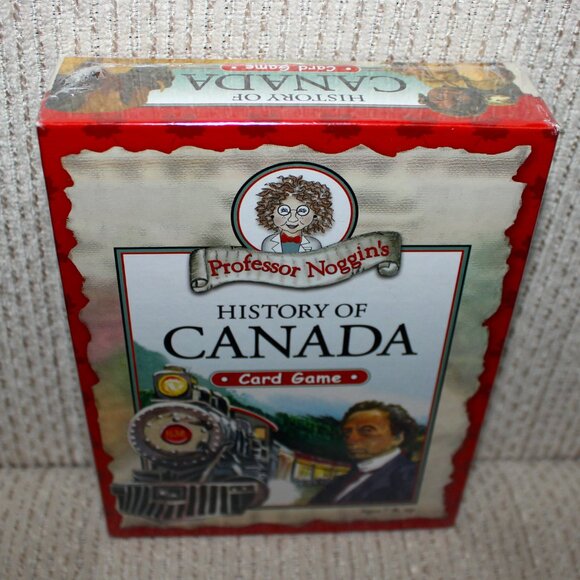 3/$55❤️new sealed Professor Noggin’s History of Canada Card Game Kids Trivia - Picture 6 of 6